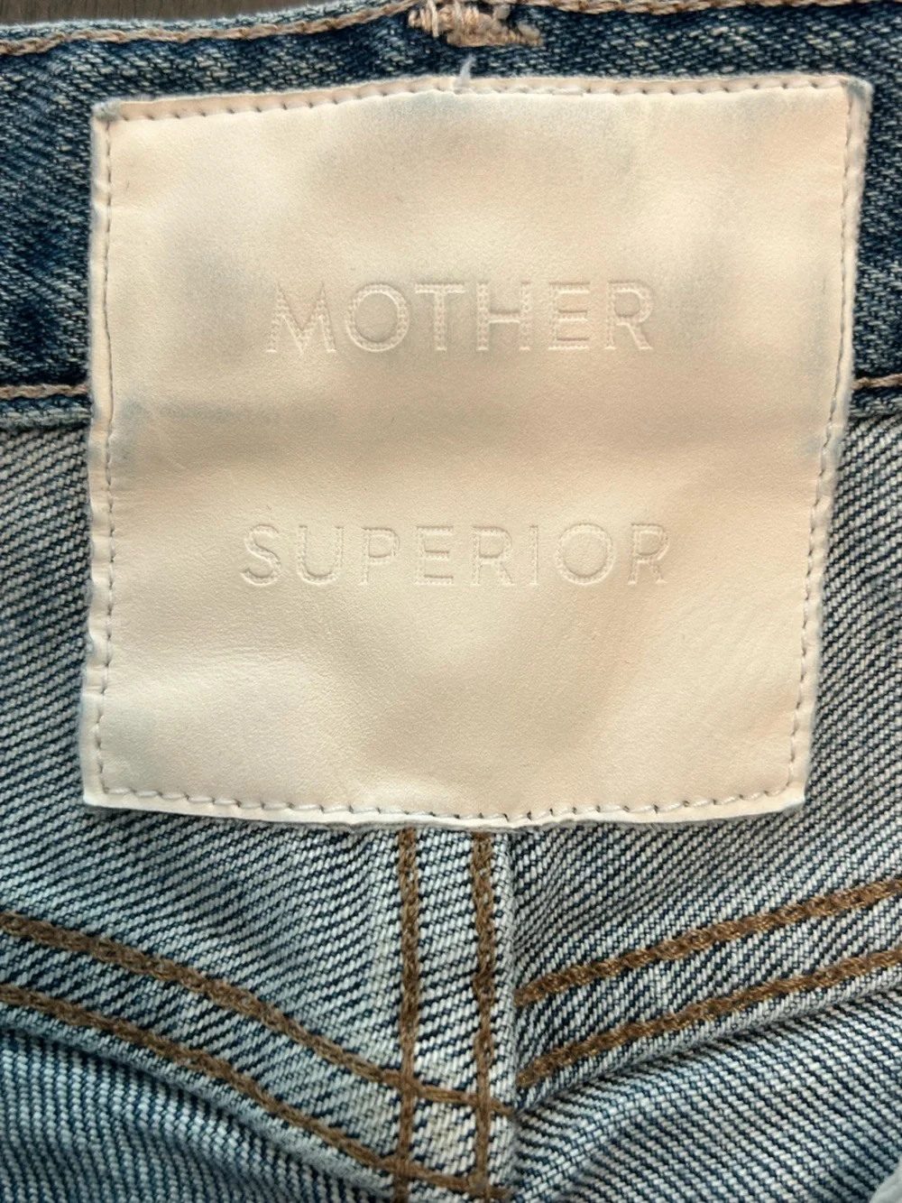 Mother jeans Trickster skimp fray thrill seeker wash raw hem grunge edgy chic 24 - Picture 11 of 15